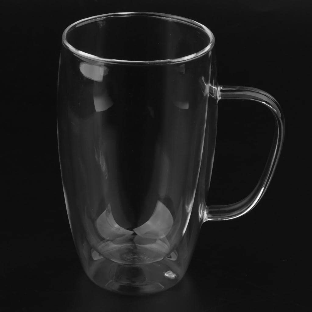 Double-walled glasses mug