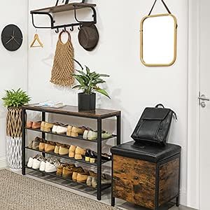 VASAGLE Shoe Rack LBS14BX
