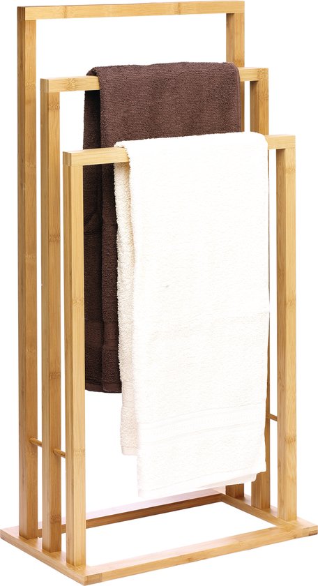 Bamboo Towel rack 3 heights