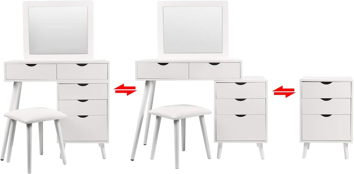 WOLTU Dressing Table