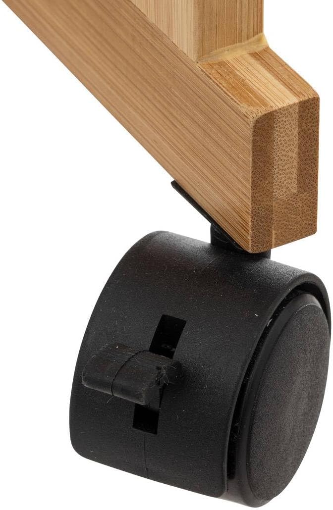 Bamboo 3-tier trolley