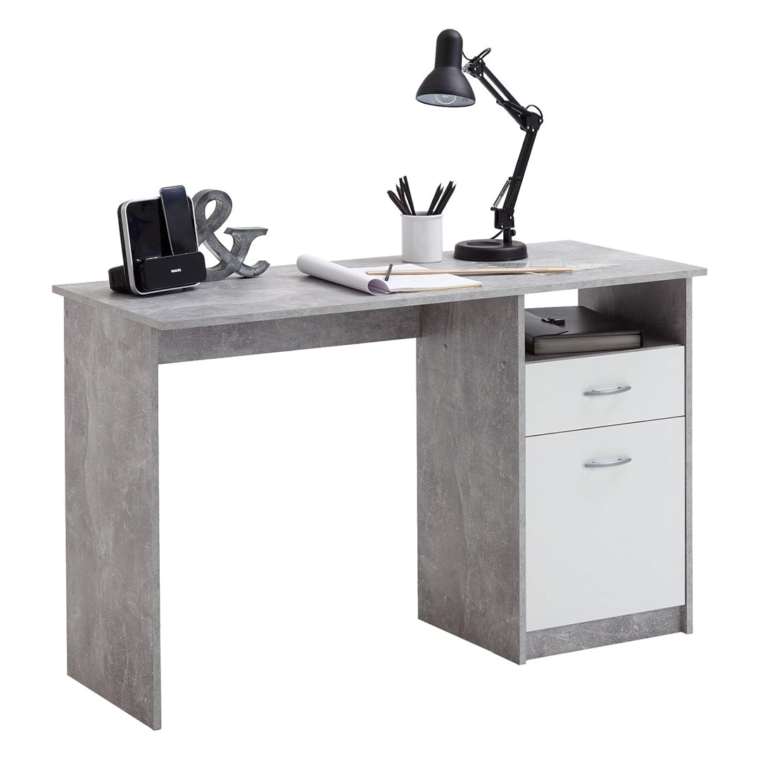 Office Desk with Storage Cupboards