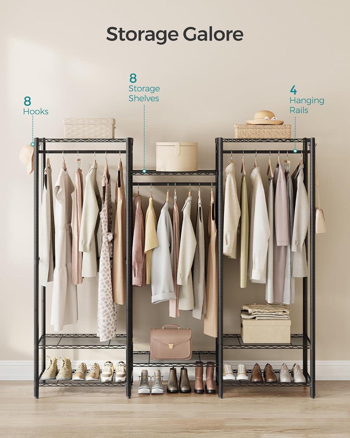 SONGMICS Clothing Rack
