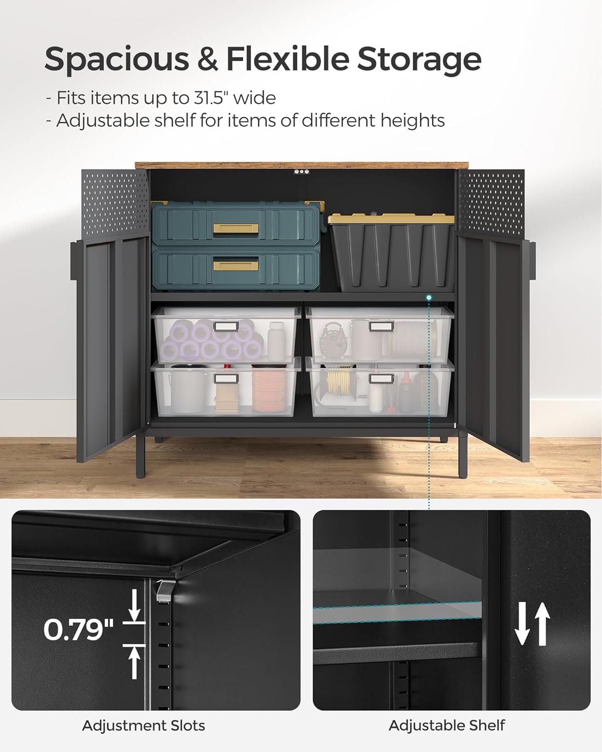 SONGMICS Storage Cabinet