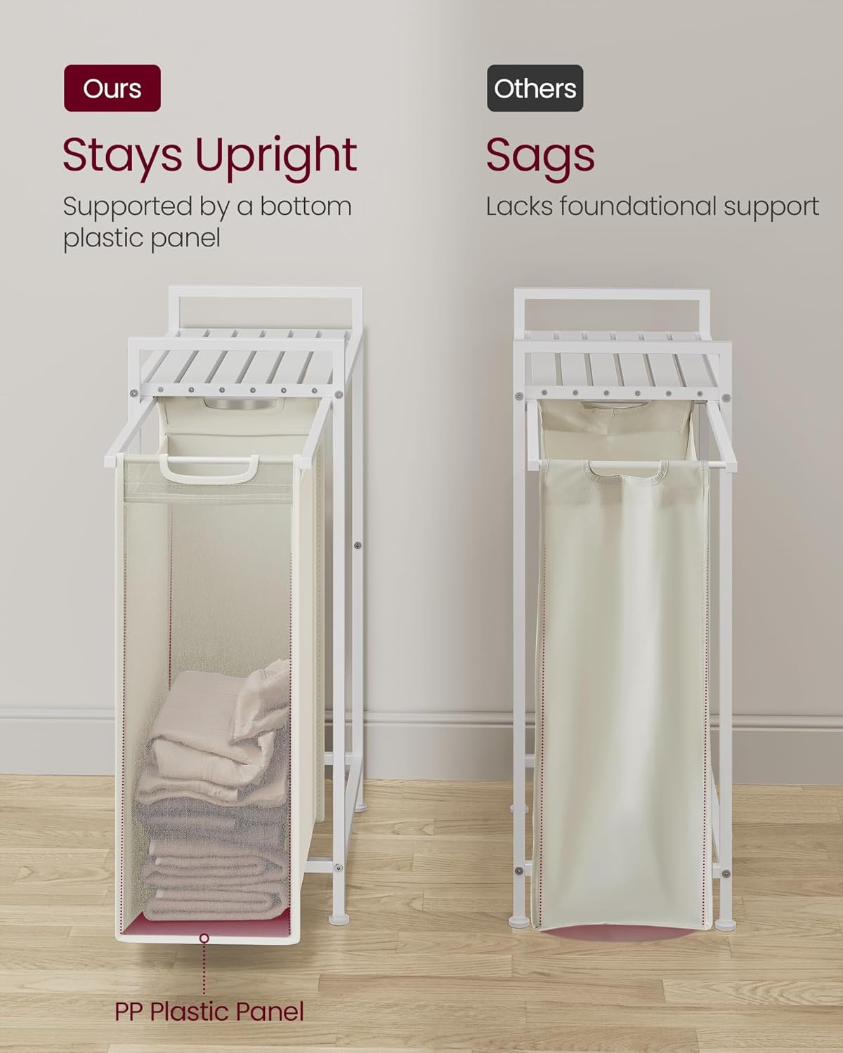 VASAGLE Laundry Basket (BLH001W01)