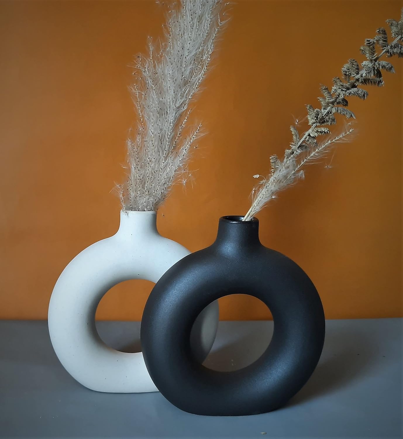 The Vintage Artefacts Ceramic Luxury Donut Vase