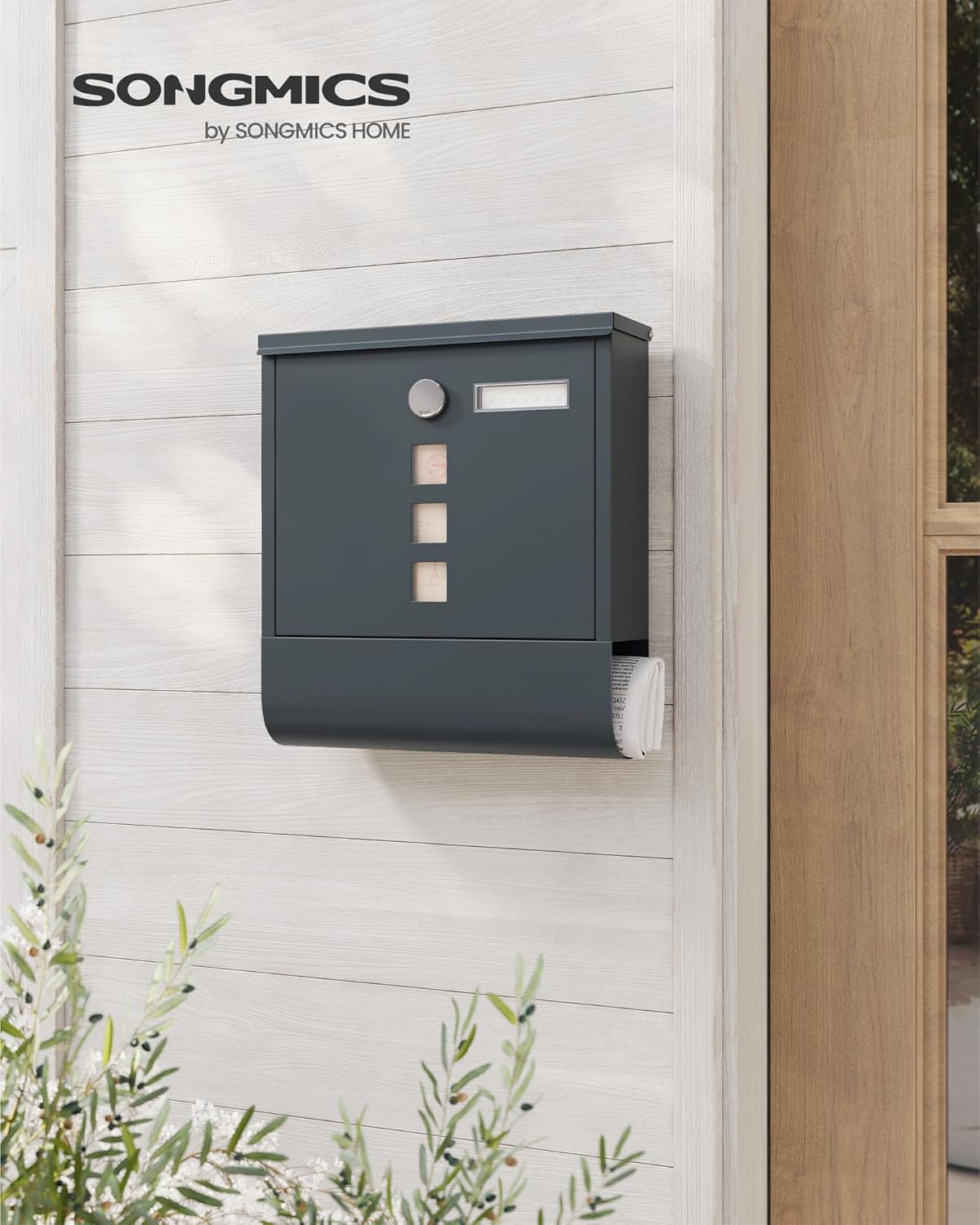 SONGMICS Post Box GMB020B02