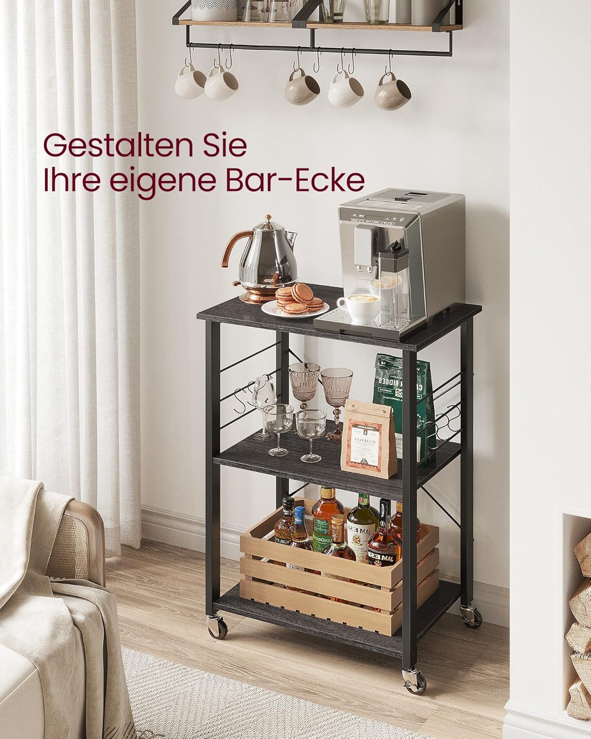 VASAGLE Kitchen Rack KKS060B42