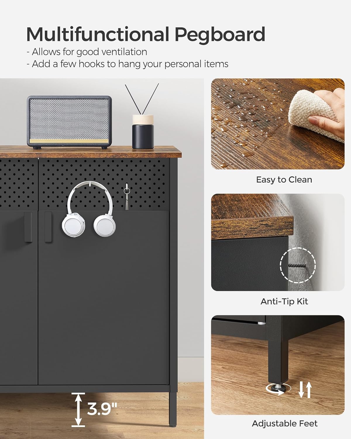 SONGMICS Storage Cabinet