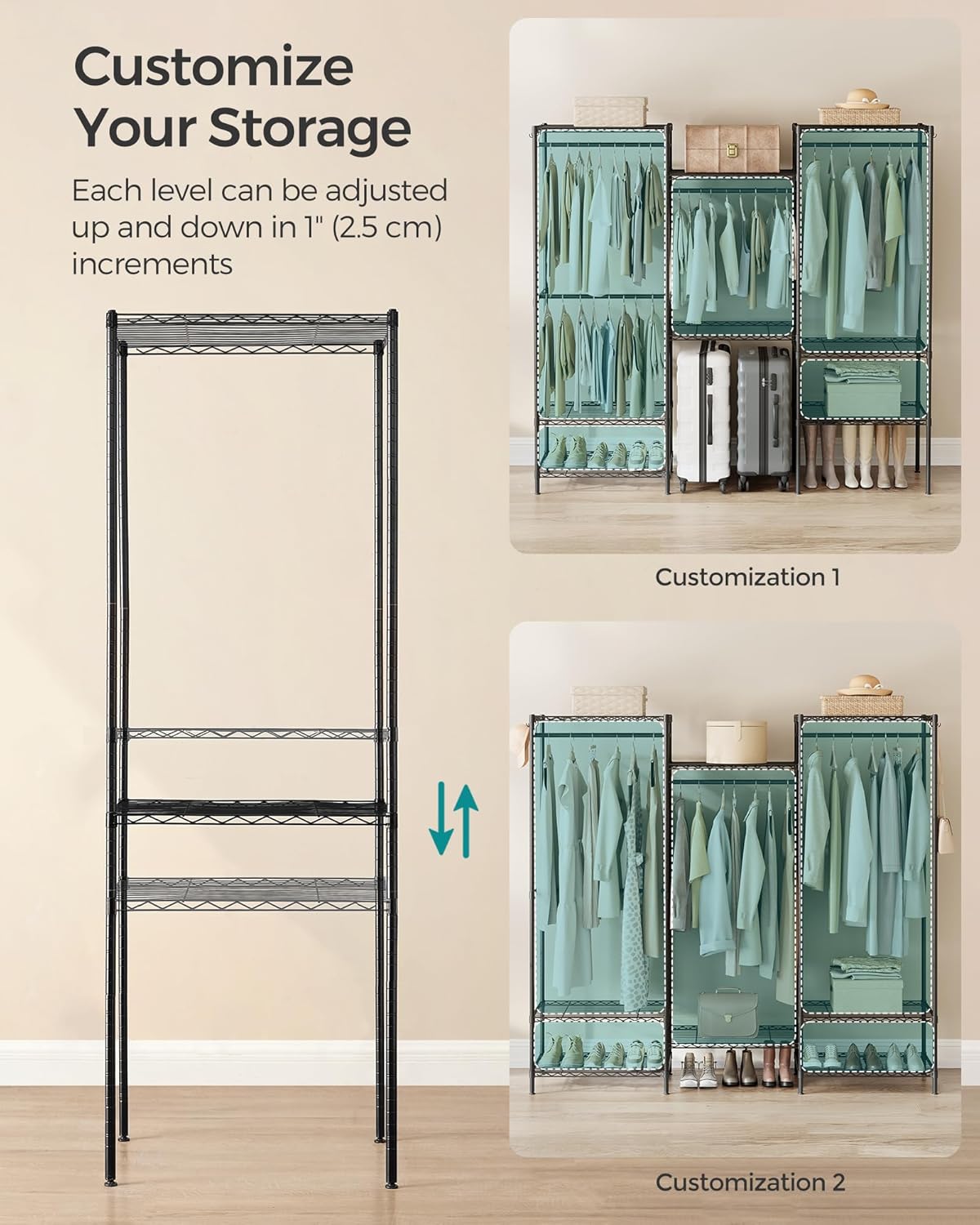SONGMICS Clothing Rack