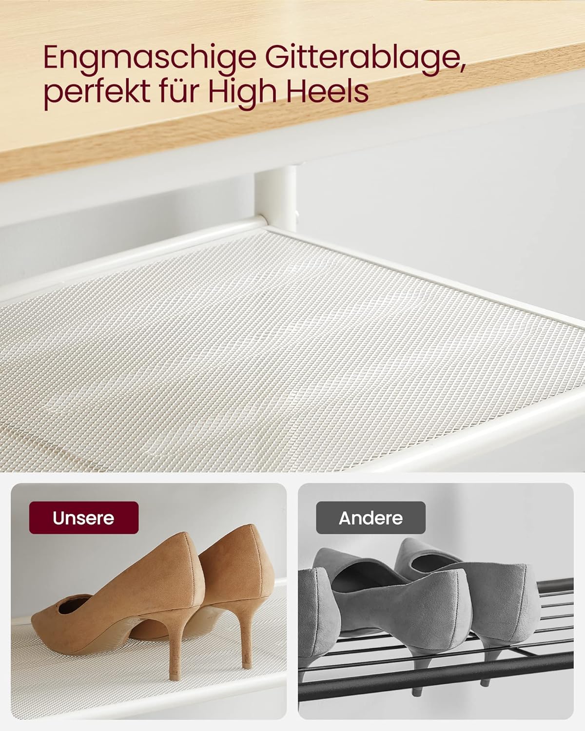 VASAGLE Coat Rack HSR415W09