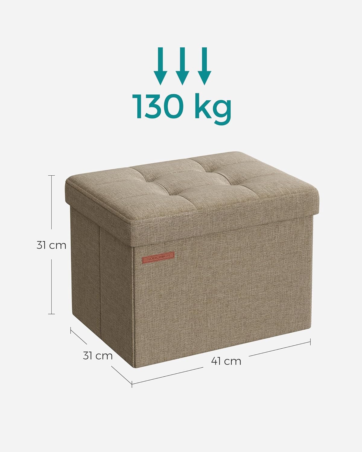 SONGMICS Storage Bench LSF102K01