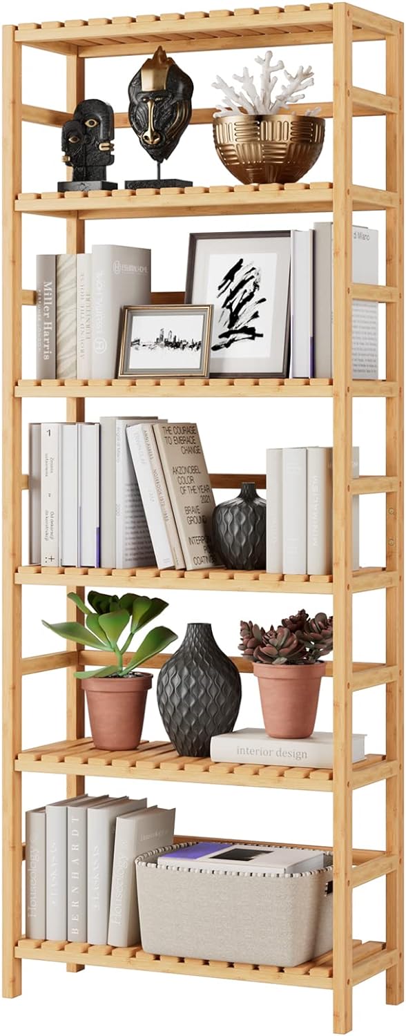 Bamboo Bookshelf