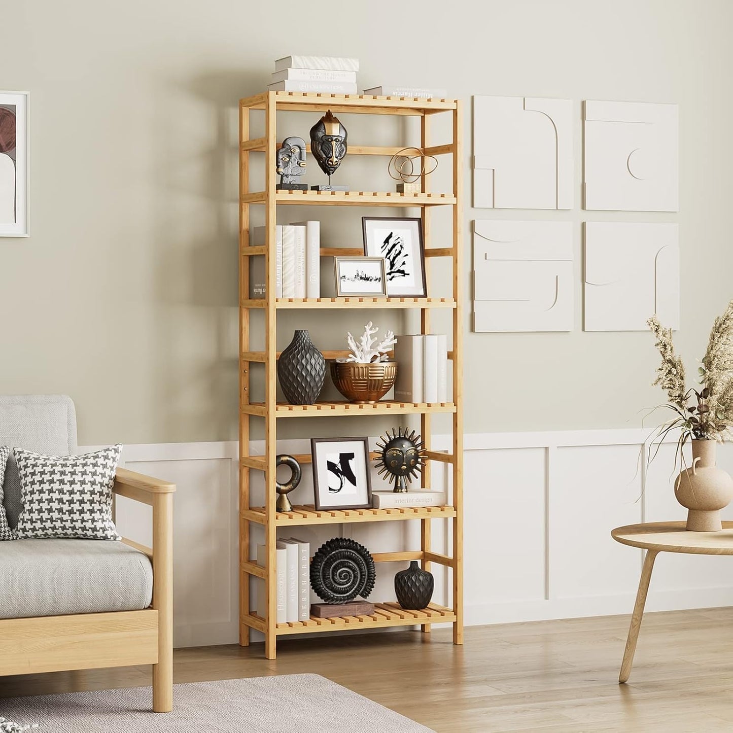 Bamboo Bookshelf