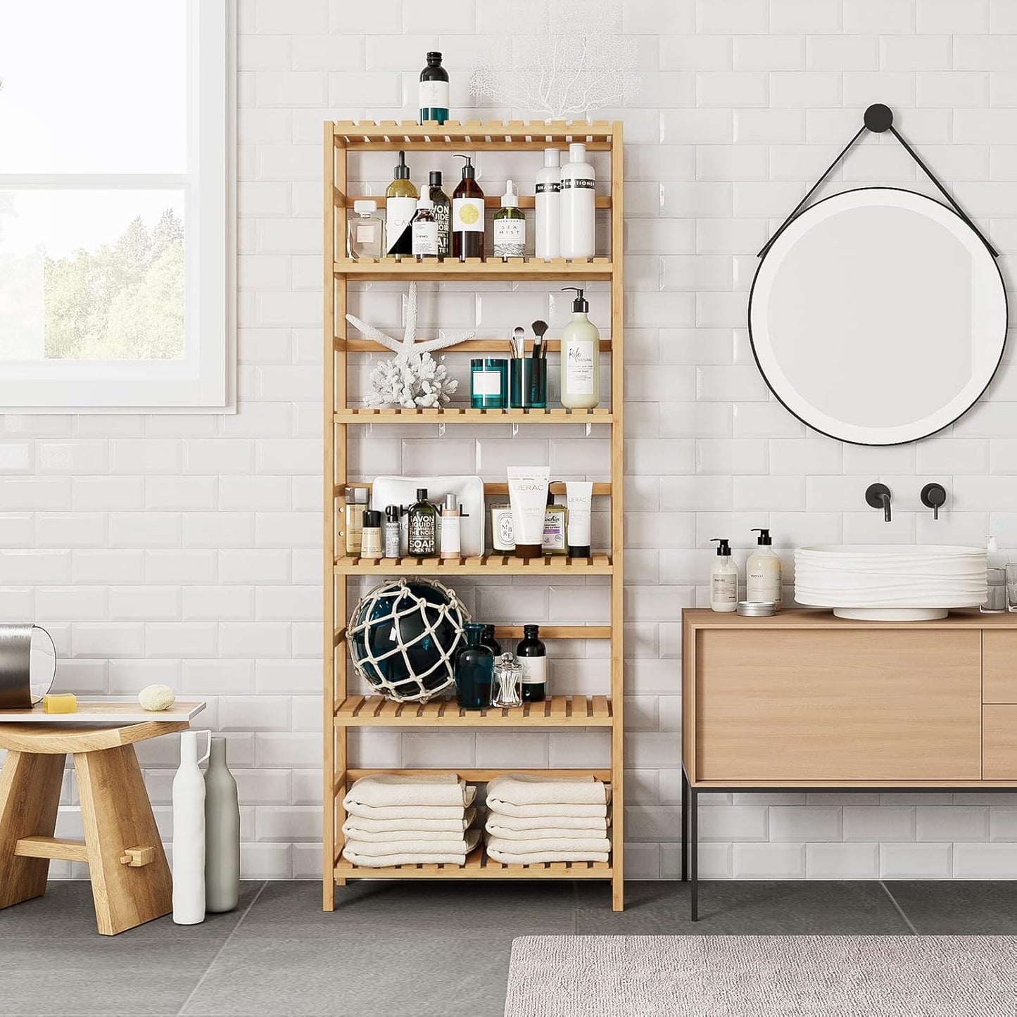 Bamboo Bookshelf