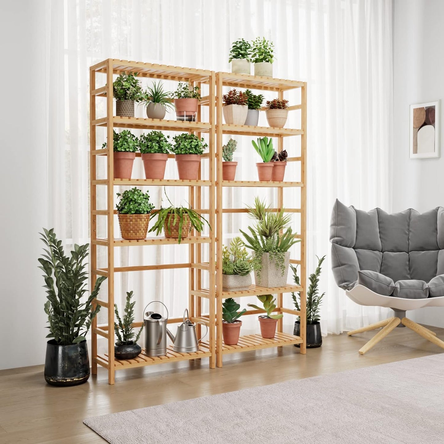 Bamboo Bookshelf