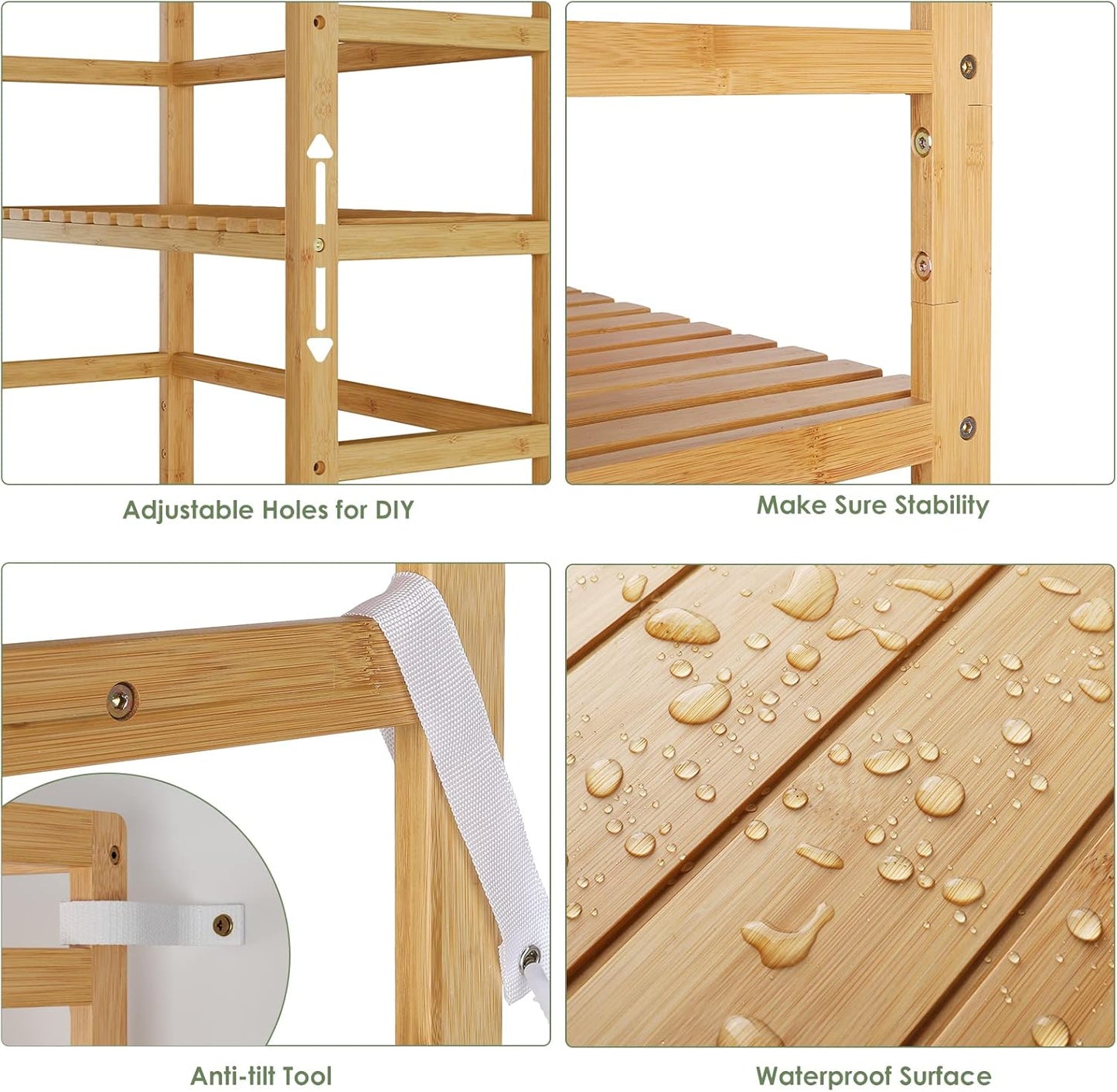 Bamboo Bookshelf