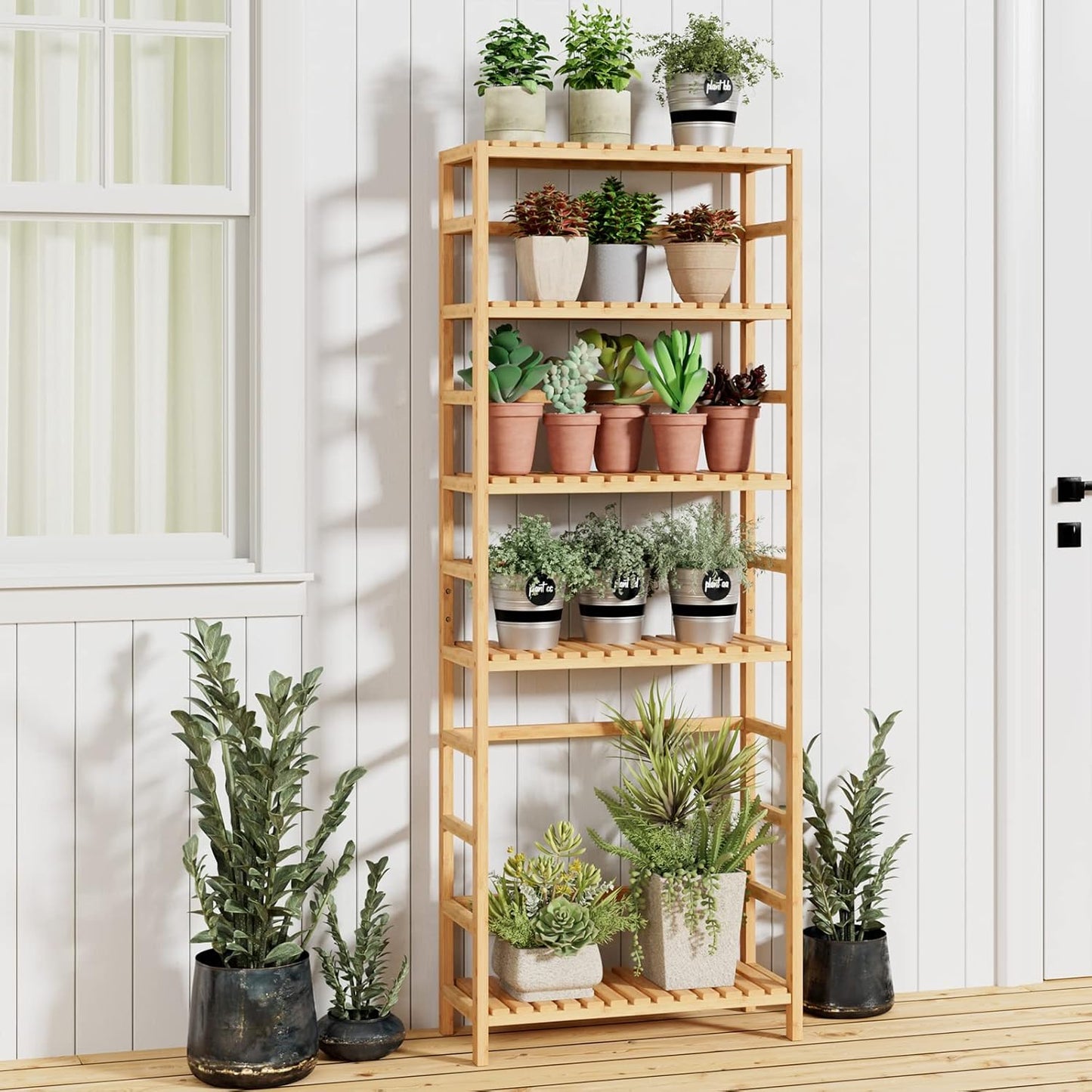 Bamboo Bookshelf