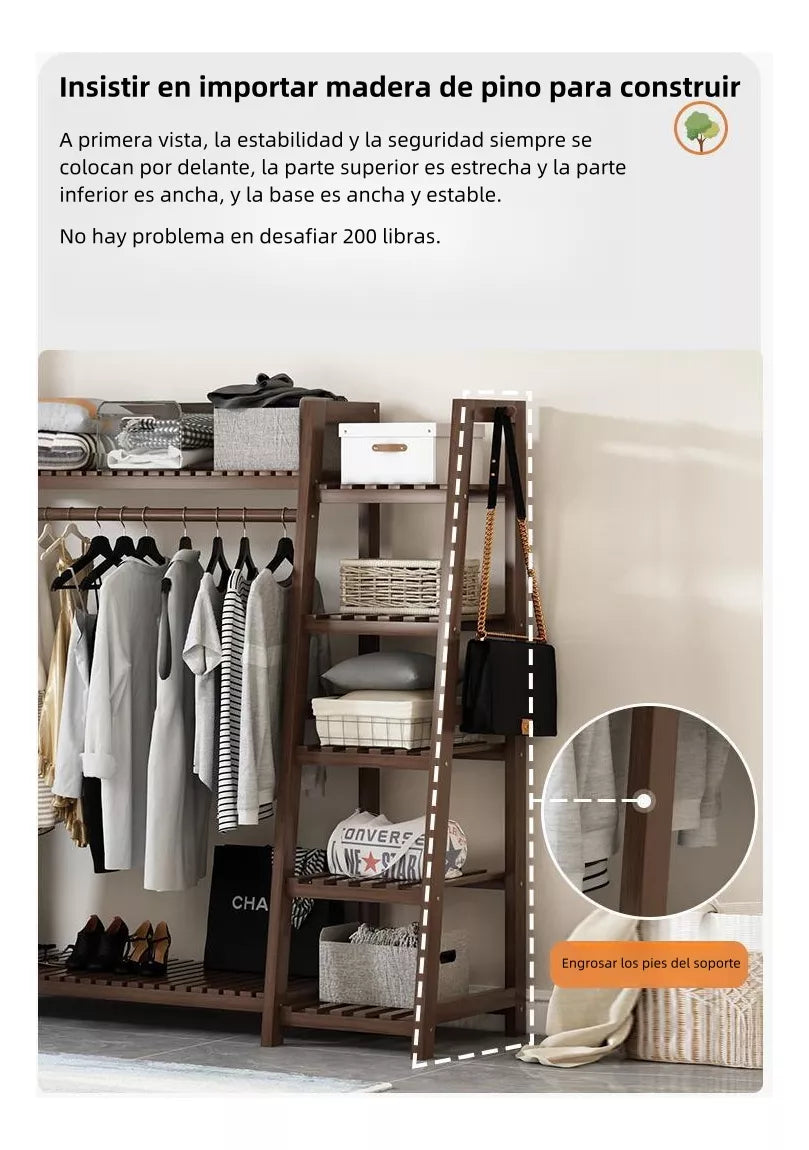 Home Bamboo Wardrobe