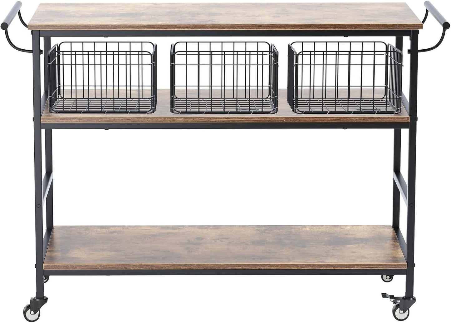 Roller Tableware Kitchen Cabinet