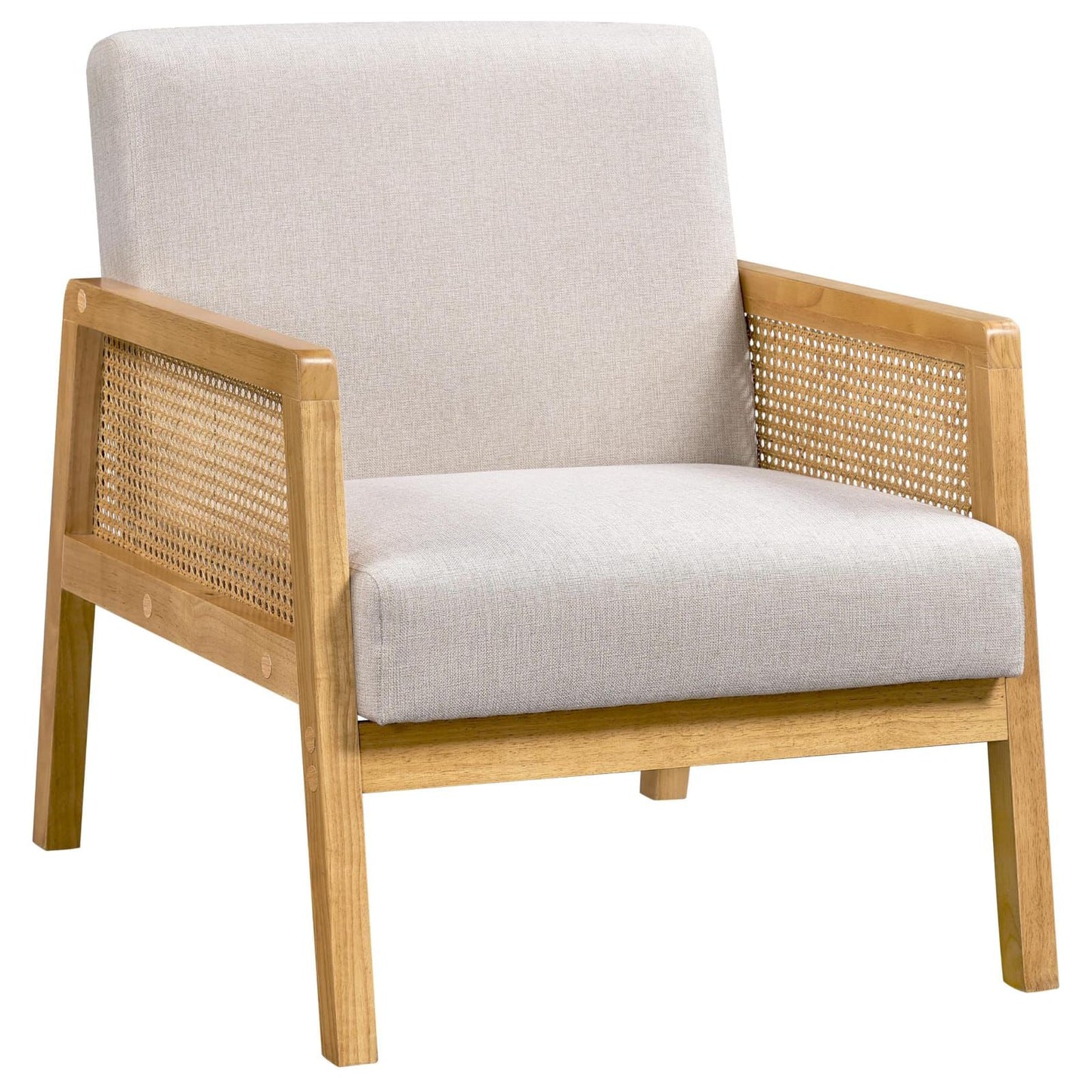 Boucle Fabric Chair