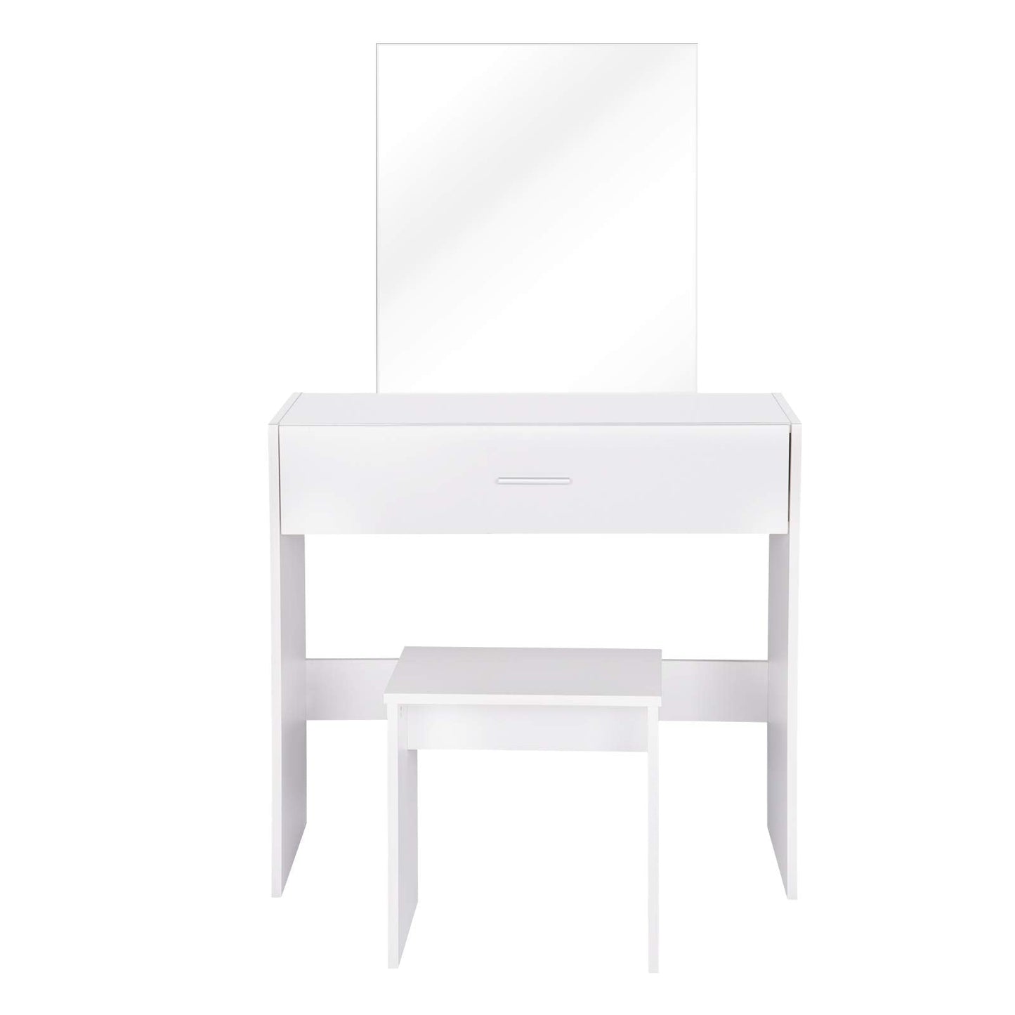 Dressing Table Mirror with a Stool