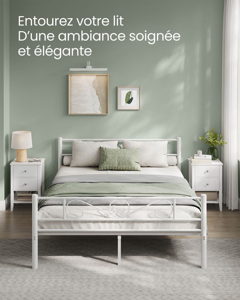 VASAGLE Bamboo Bedside Table