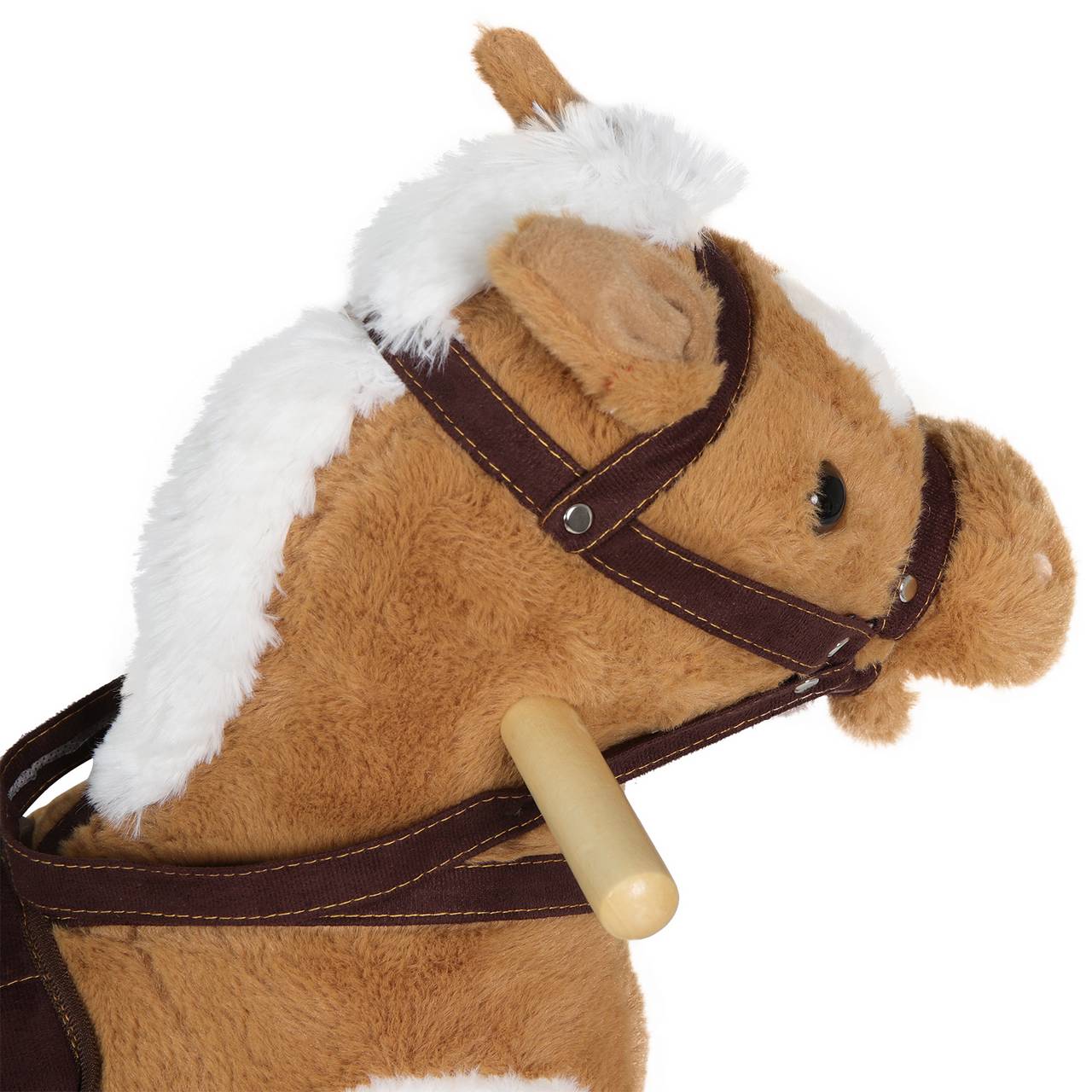 WOLTU Rocking Horse Rocking Animal Baby Toy with Animal Sounds and Handles