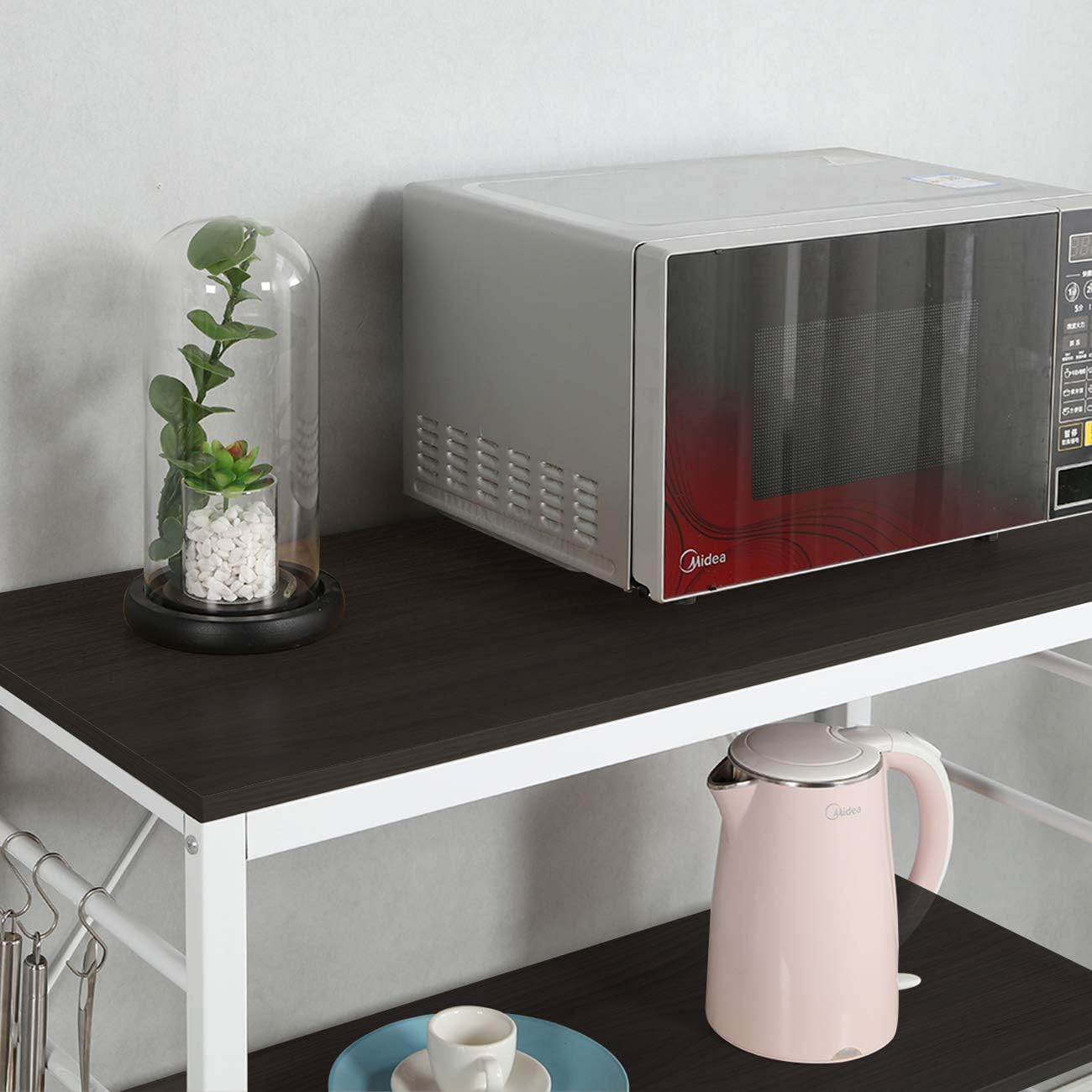 kitchen storage serving rack