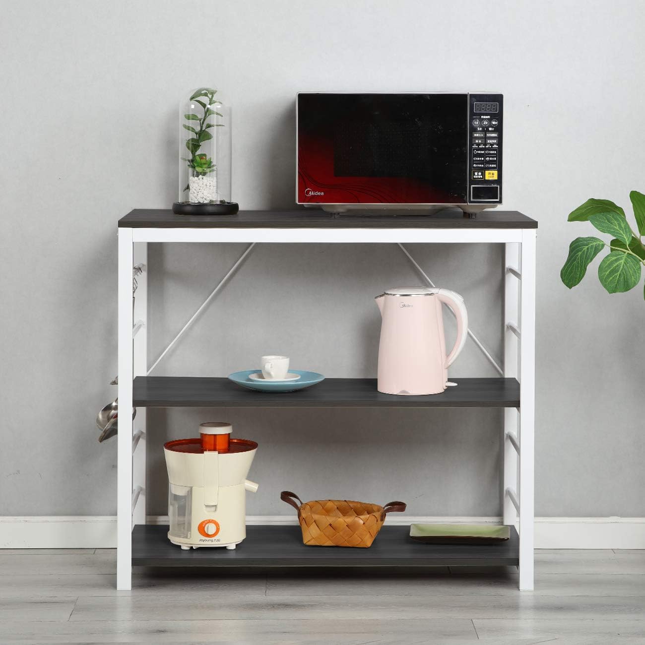 kitchen storage serving rack