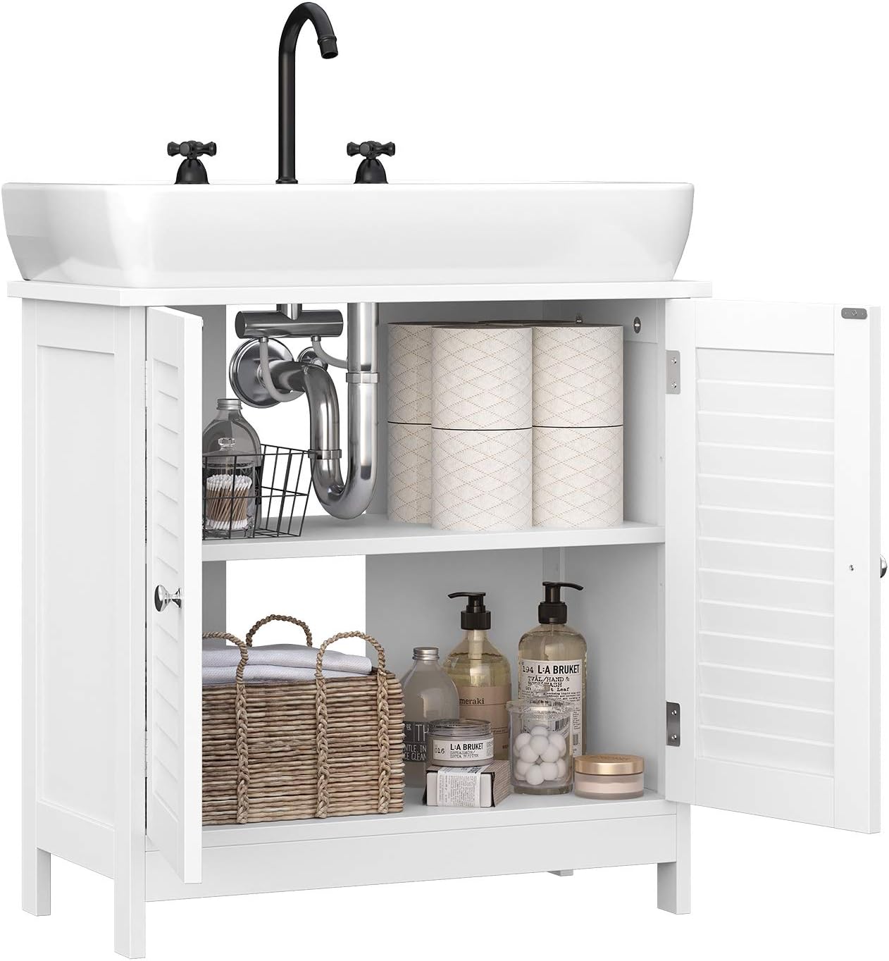 VASAGLE Bathroom Under Sink Cabinet