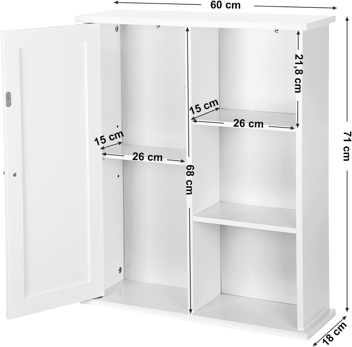 VASAGLE Bathroom Cabinet