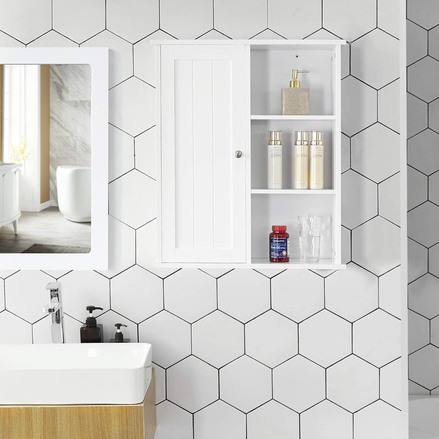 VASAGLE Bathroom Cabinet
