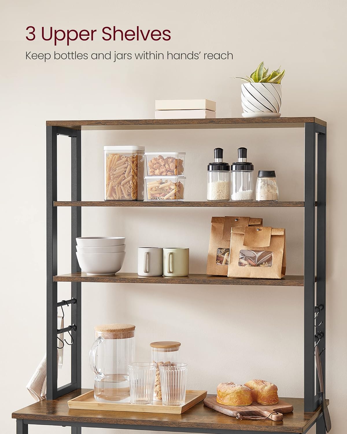 VASAGLE Kitchen Shelf
