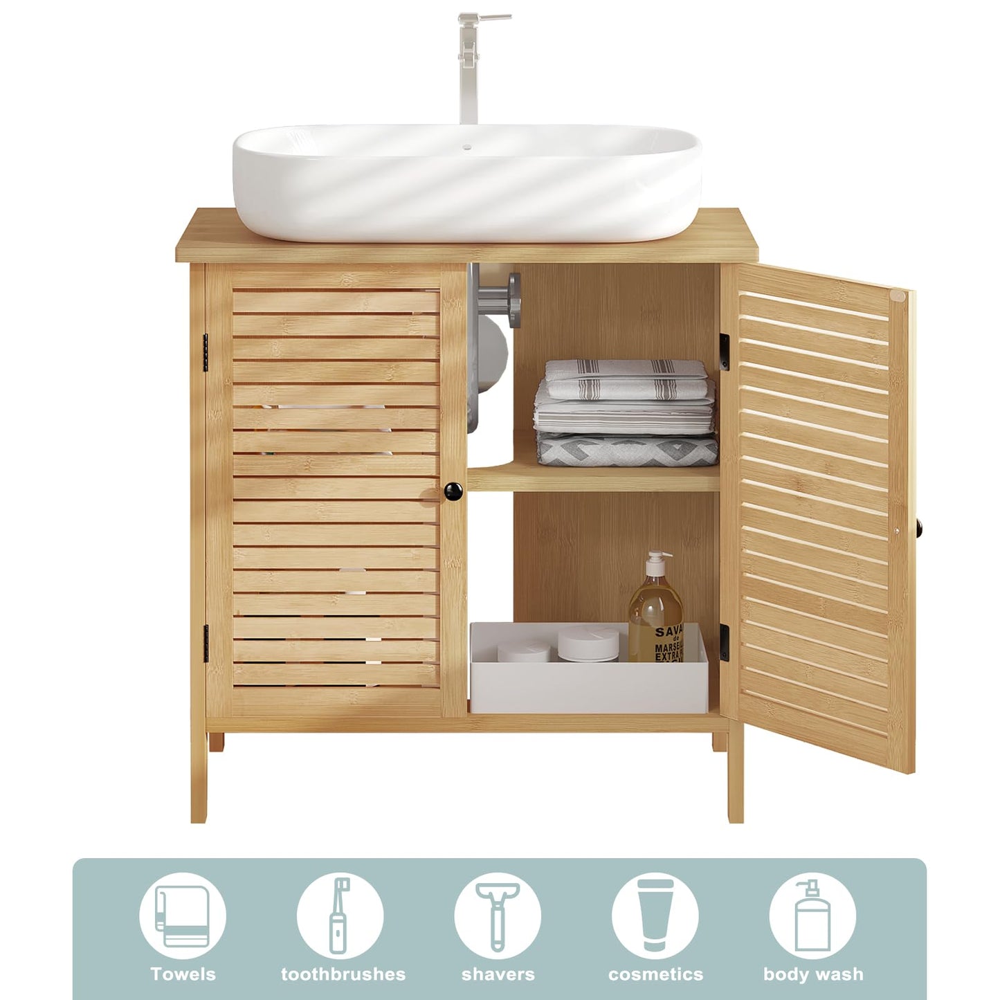 Under Sink Bathroom Storage Cabinet