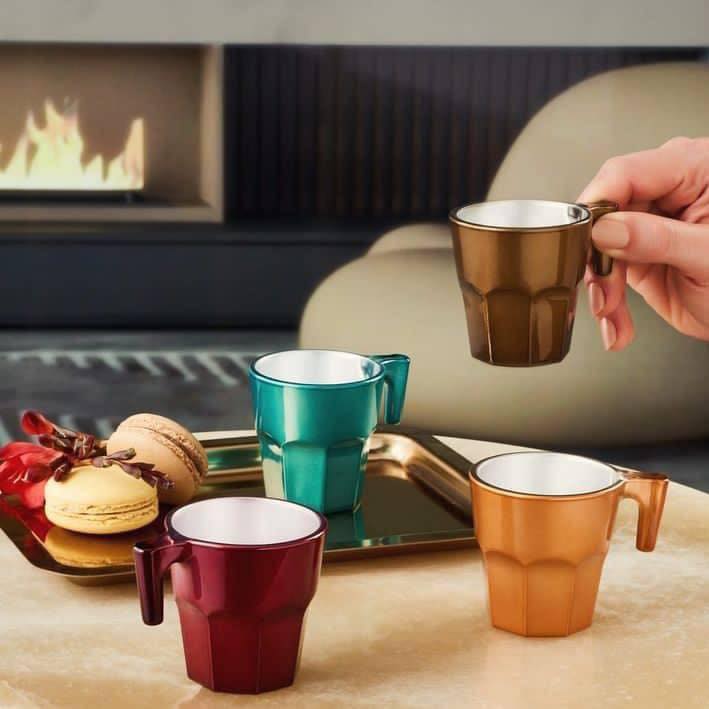 Assorted Colour Casablanca Mugs