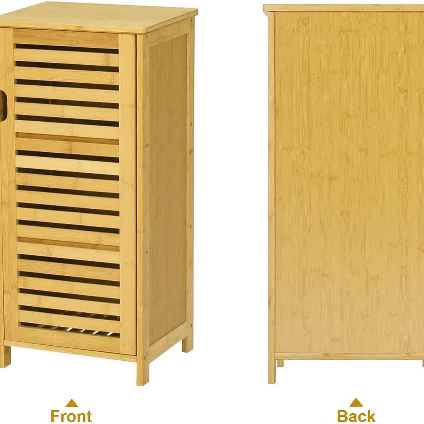 Bamboo Bathroom Storage Cabinet