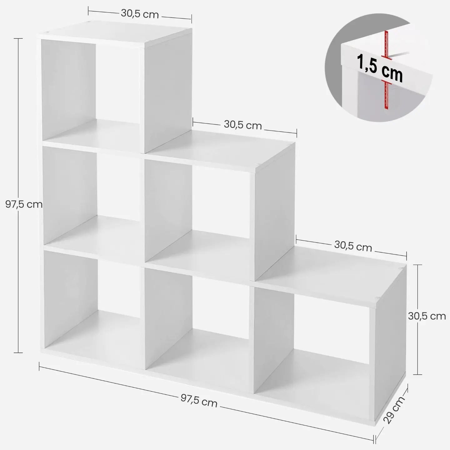 VASAGLE Bookcase