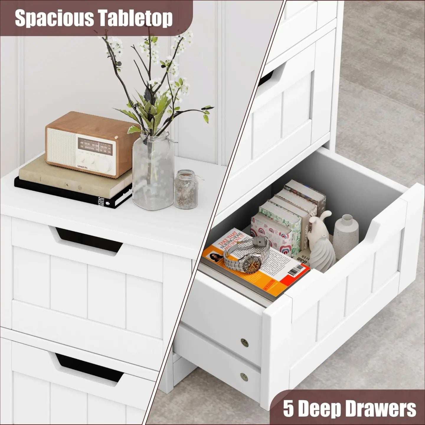 Bathroom Floor Cabinet