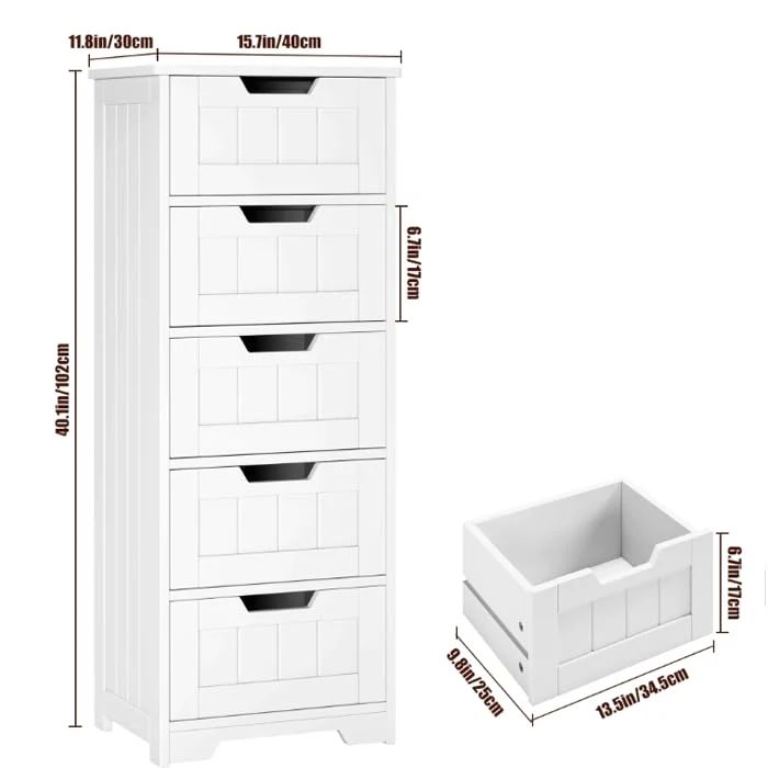 Bathroom Floor Cabinet