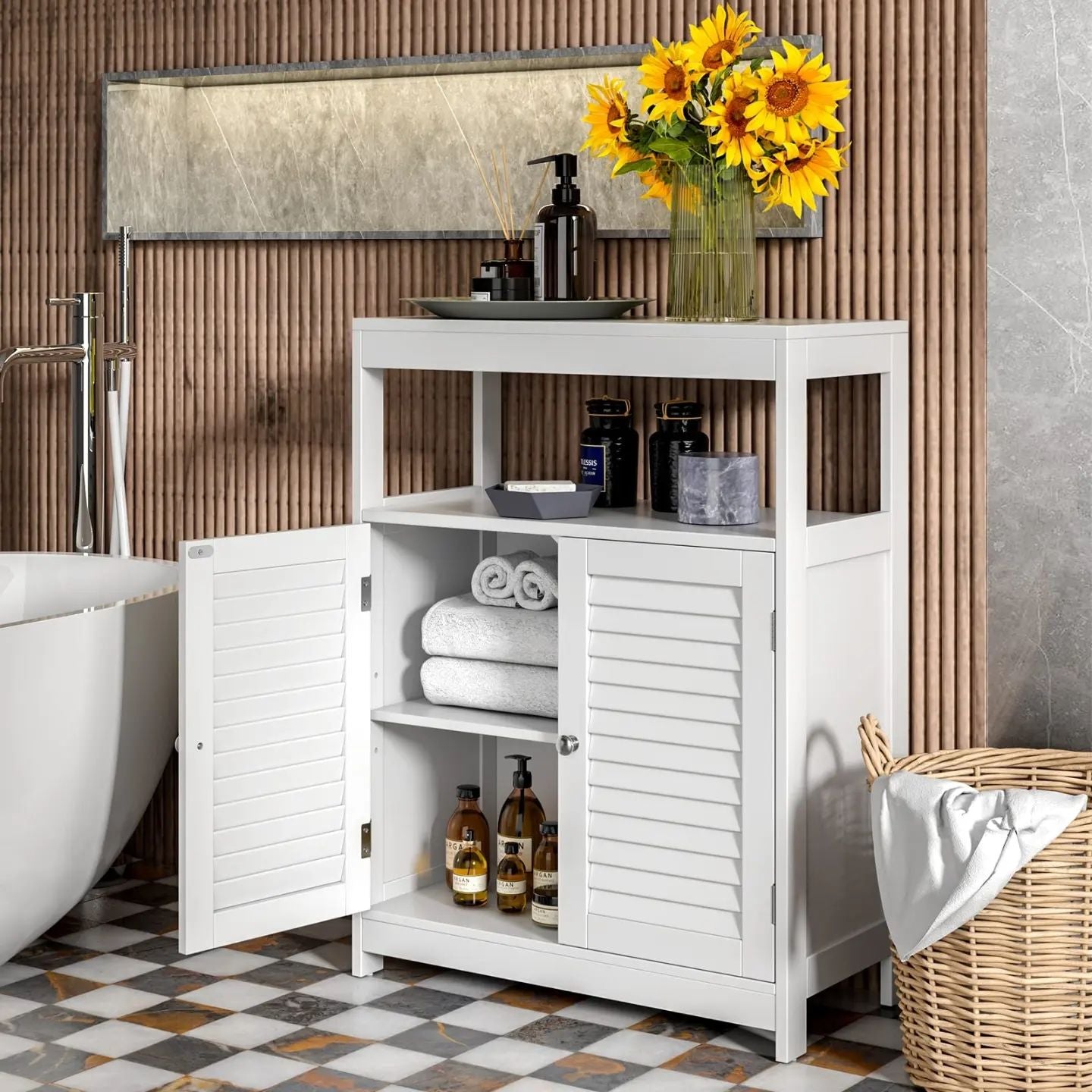Bathroom Floor Cabinet