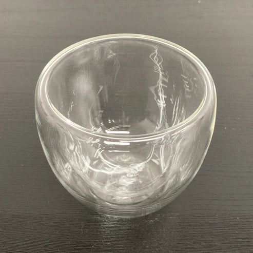 Double-walled glasses cup