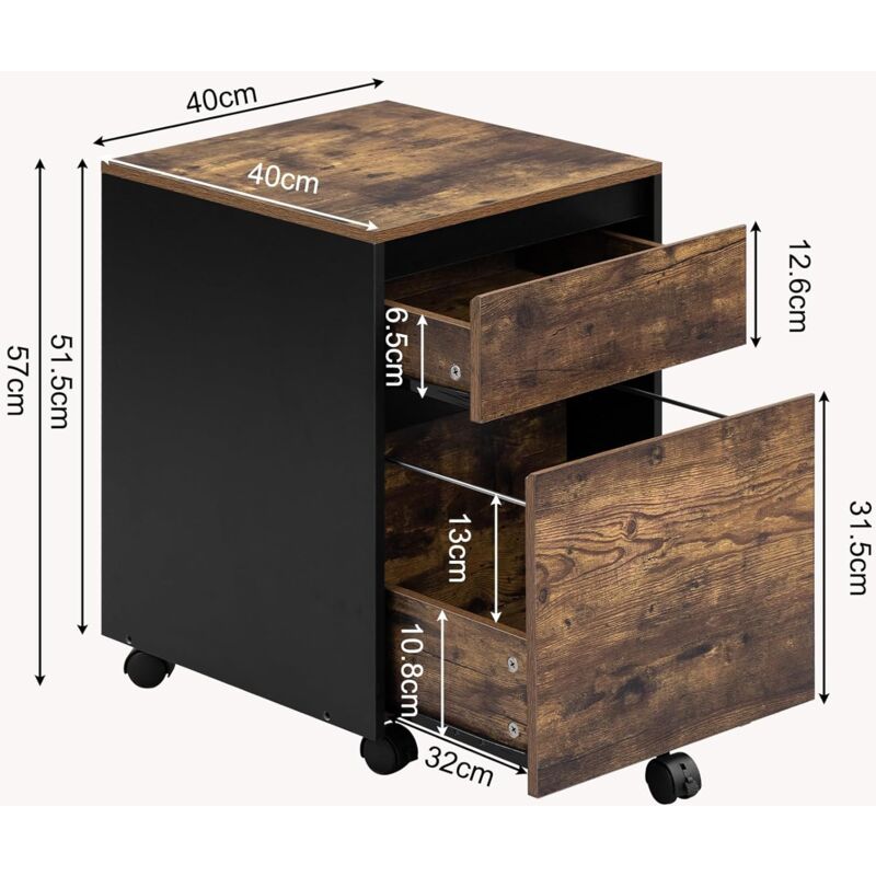 WOLTU Roll Container ASK11HOV