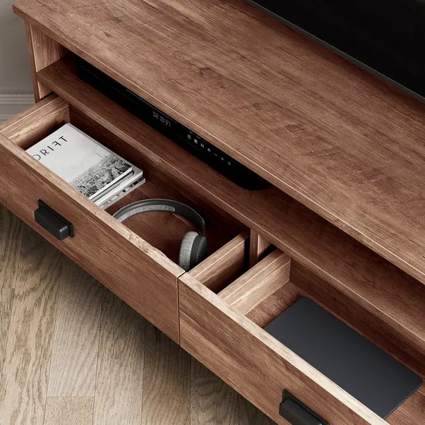 Fulton Pine Effect Corner TV Unit