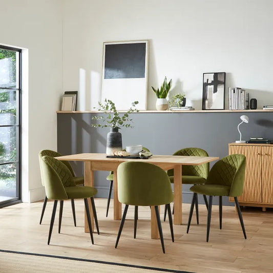 Fulton 4-6 Seater Rectangular Flip Top Dining Table