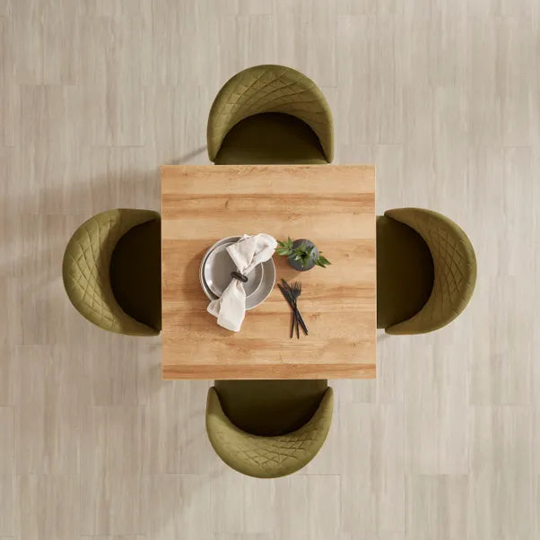 Fulton 4-6 Seater Rectangular Flip Top Dining Table