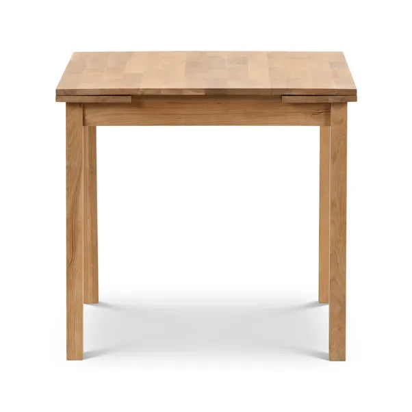 Coxmoor 4-6 Seater Square Extendable Dining Table, Solid Oak