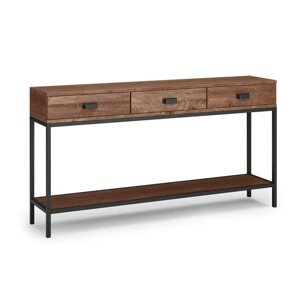 Fulton Extra Wide Console Table, Pine Effect