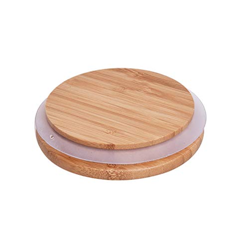 Glass Jars  with Natural Bamboo Lids