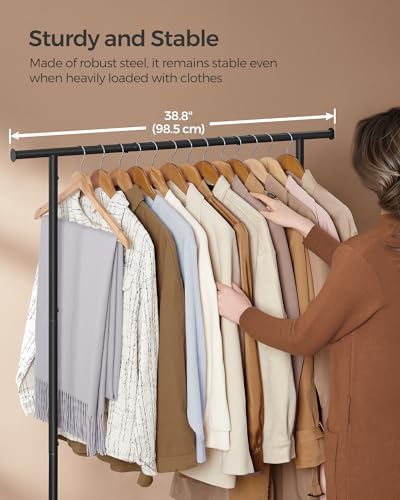 SONGMICS Portable Clothes Rack